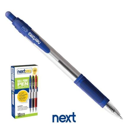 Νext στυλό διαρκείας με κλιπ μπλε 0