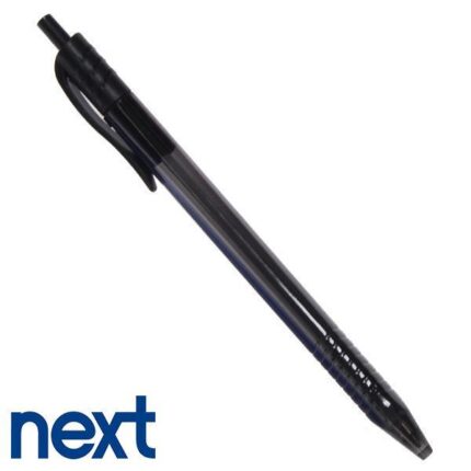 Στυλό διαρκείας με κλιπ μαύρο 1